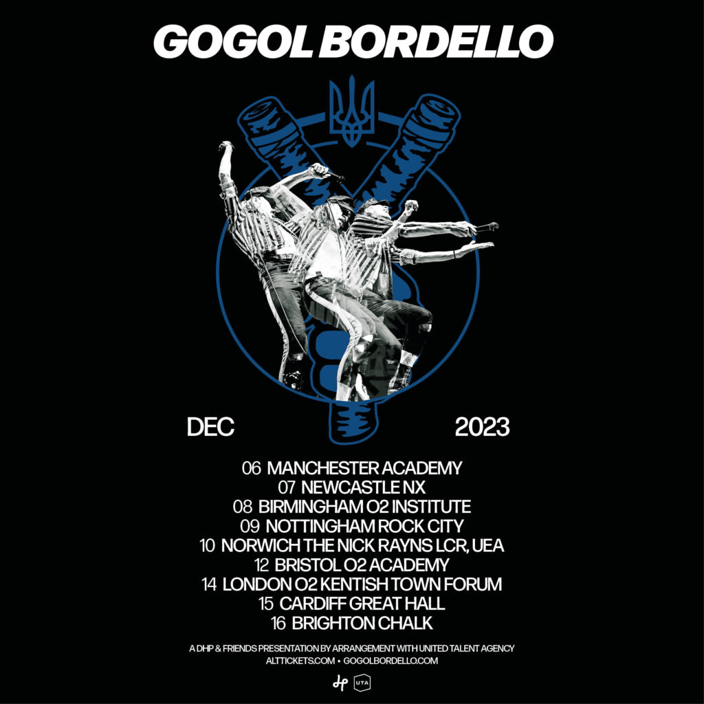 gogol bordello tour 2023 setlist